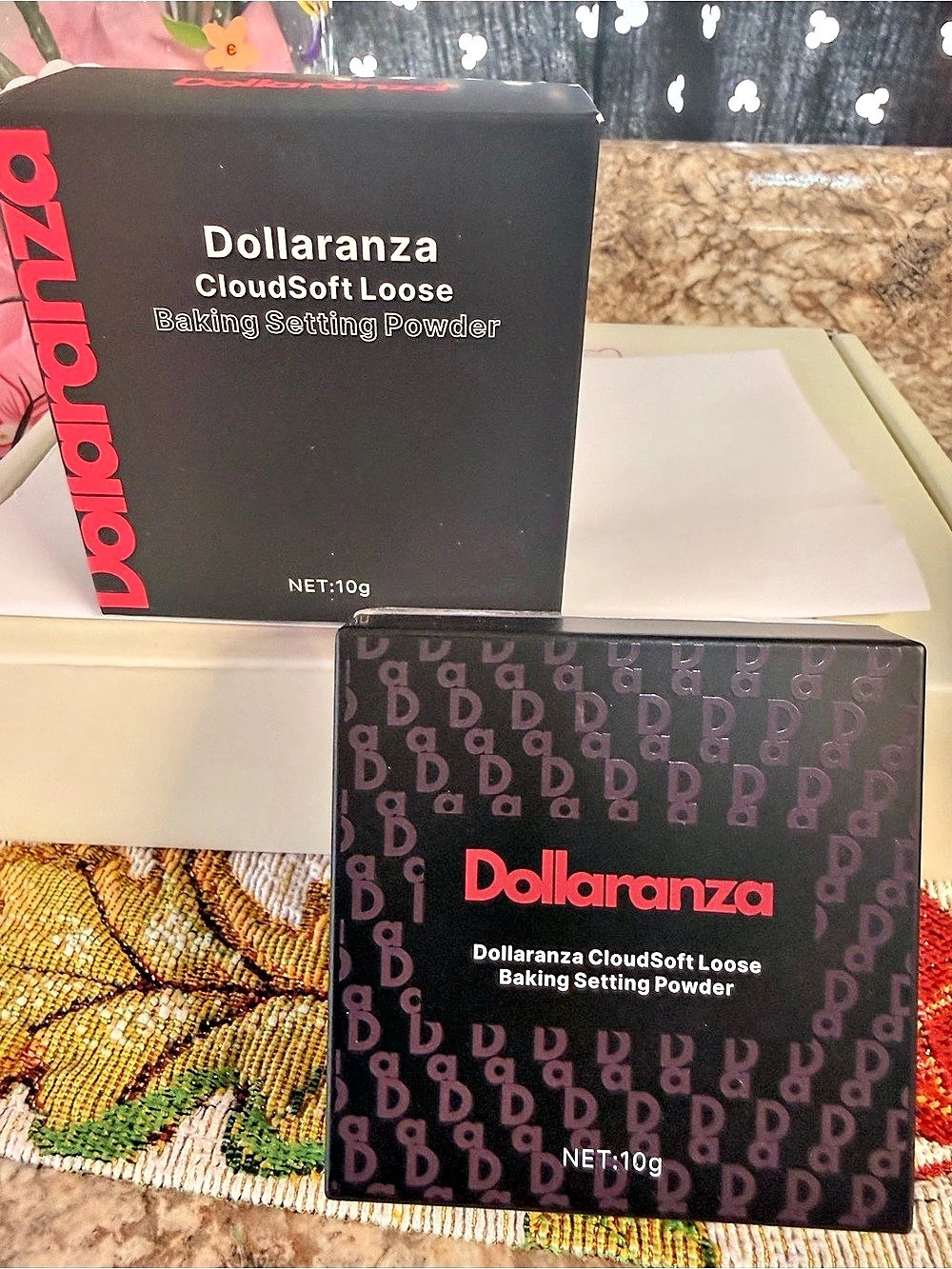 Dollaranza CloudSoft Loose Baking Setting Powder Shade 01 Powder Pink NWT